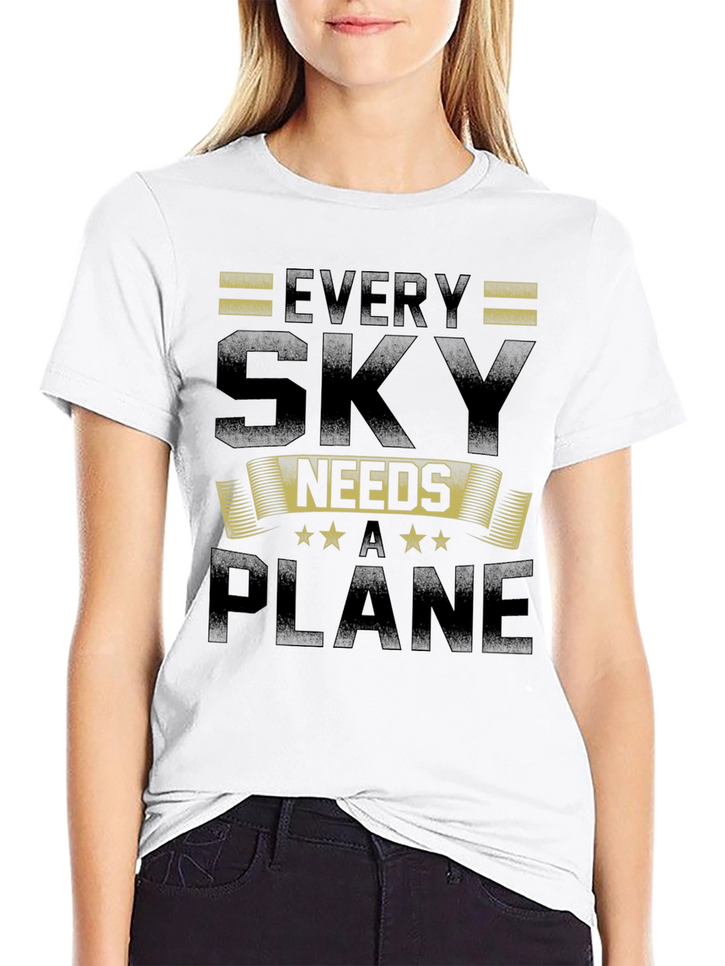 Every Sky Needs A Plane Graphic Tee