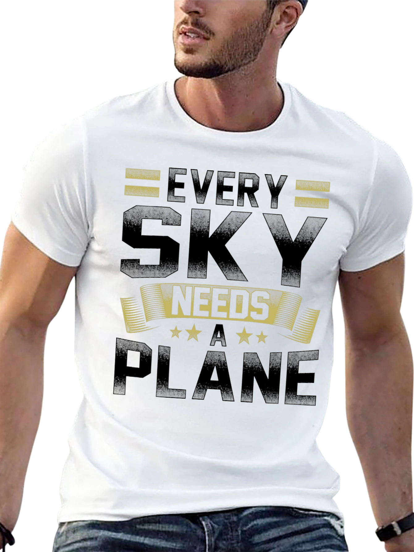 Every Sky Needs A Plane Graphic Tee