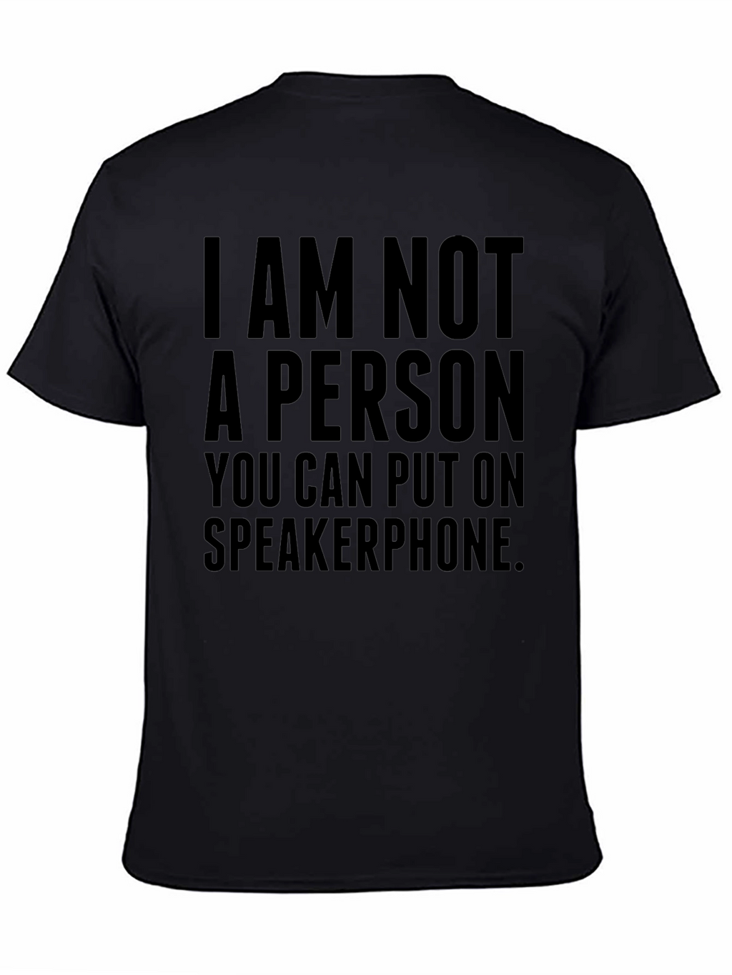Speakerphone Humor Tee