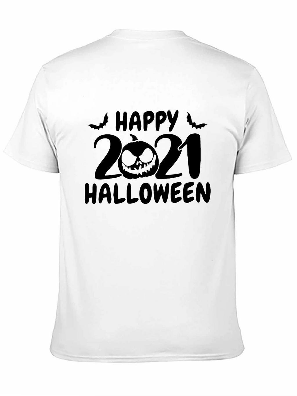 Happy Halloween 2021 Black Graphic Tee