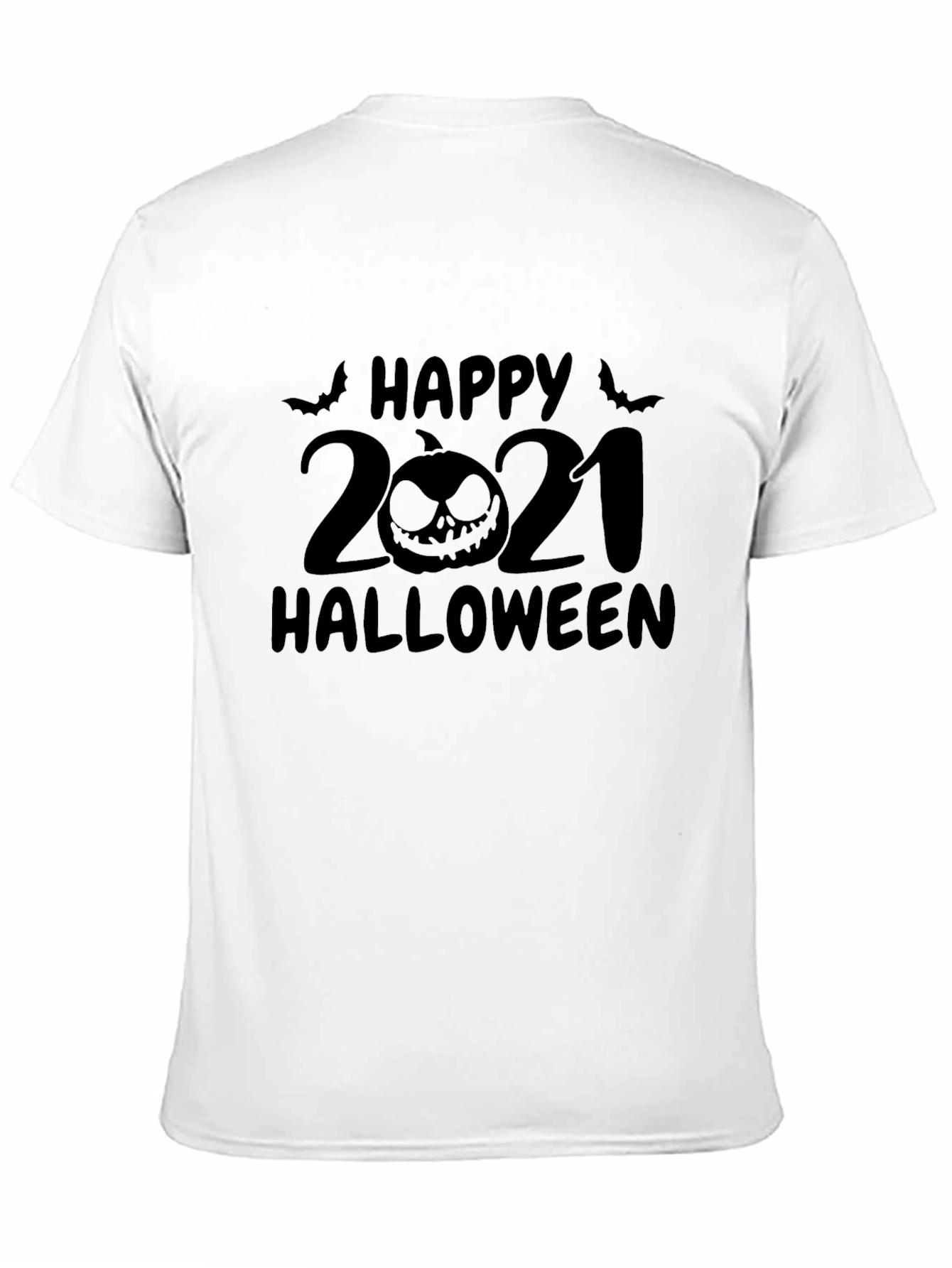 Happy Halloween 2021 Black Graphic Tee