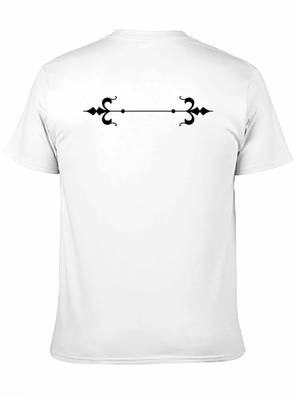Ornamental Graphic Black T-Shirt