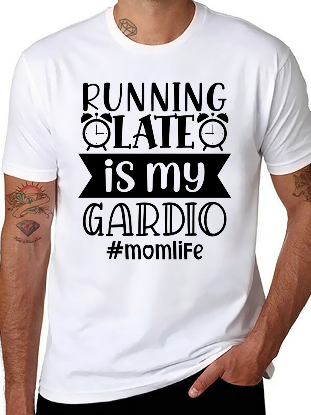 Running Late is My Cardio - Graphic Tee