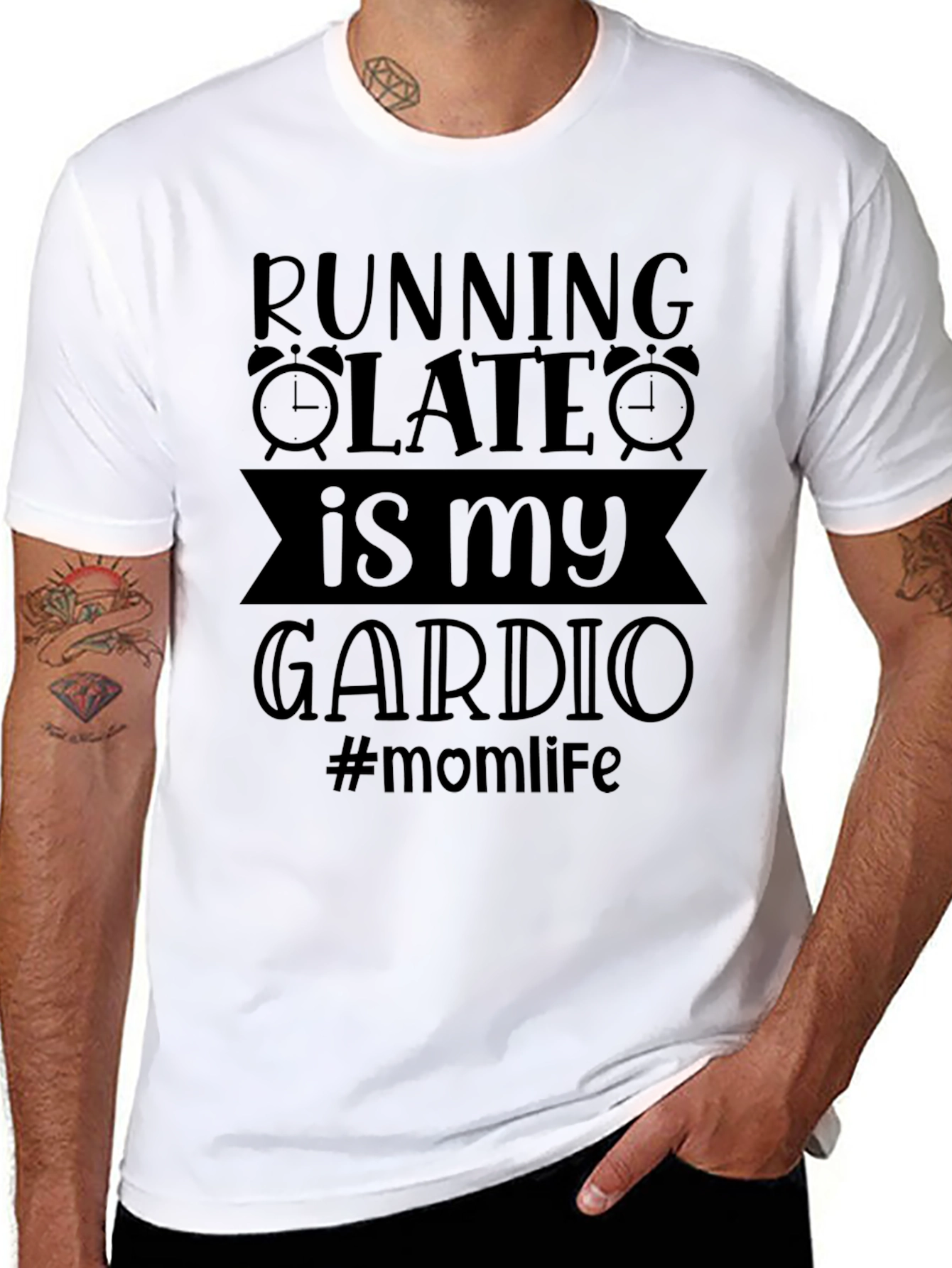 Running Late is My Cardio - Graphic Tee
