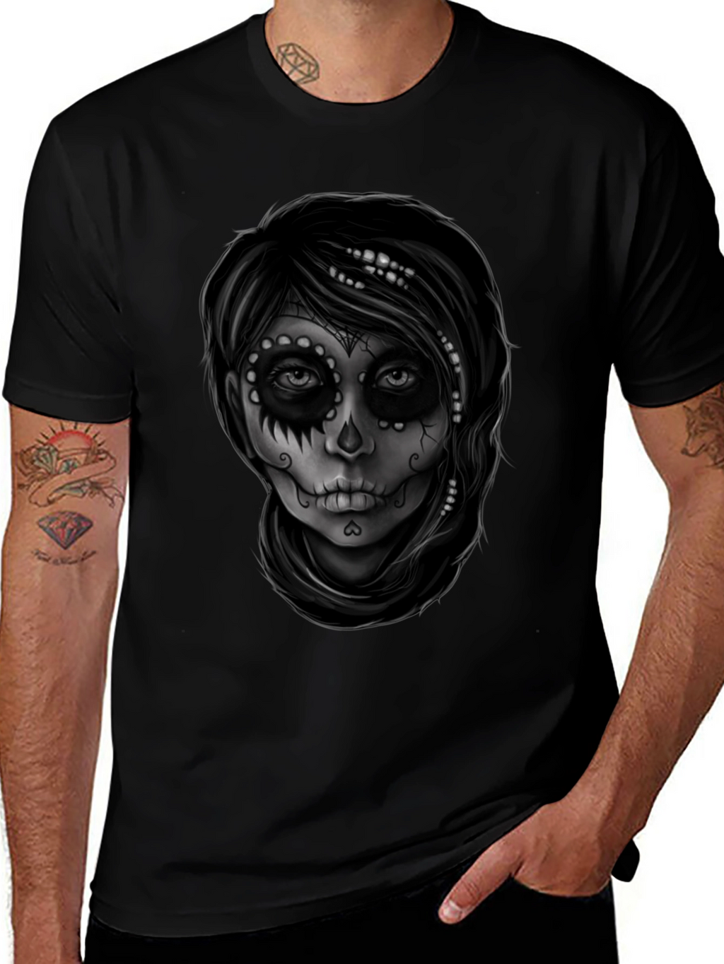 Dia de los Muertos Sugar Skull T-Shirt