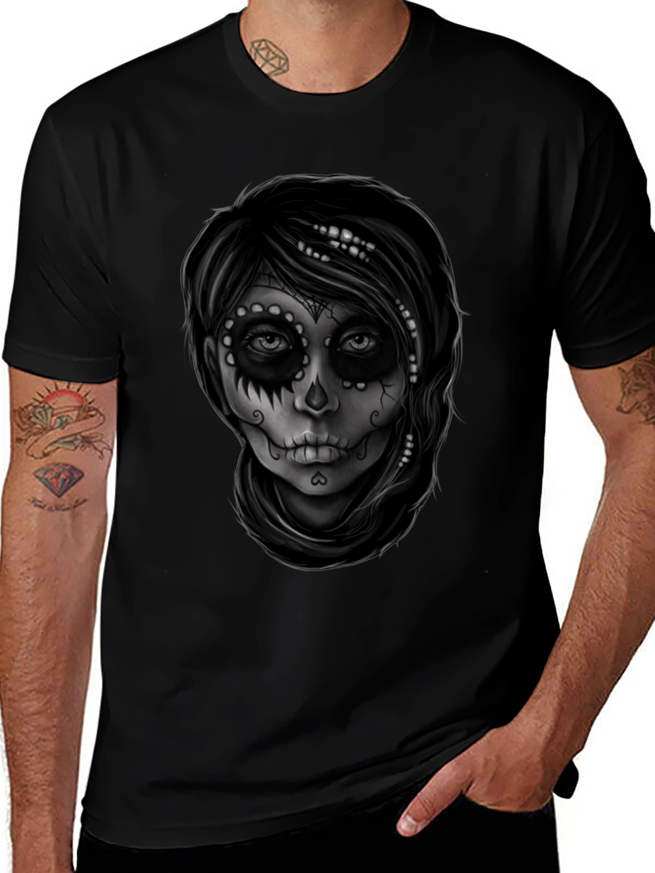 Dia de los Muertos Sugar Skull T-Shirt