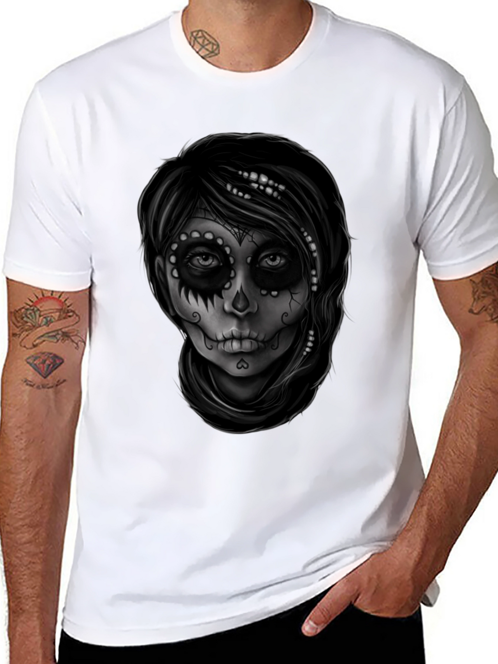 Dia de los Muertos Sugar Skull T-Shirt