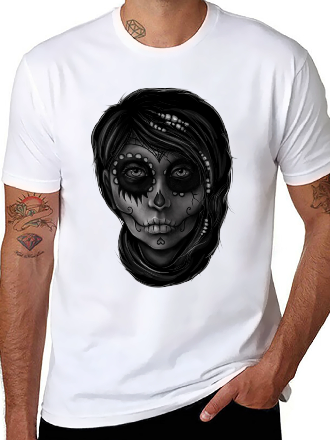 Dia de los Muertos Sugar Skull T-Shirt