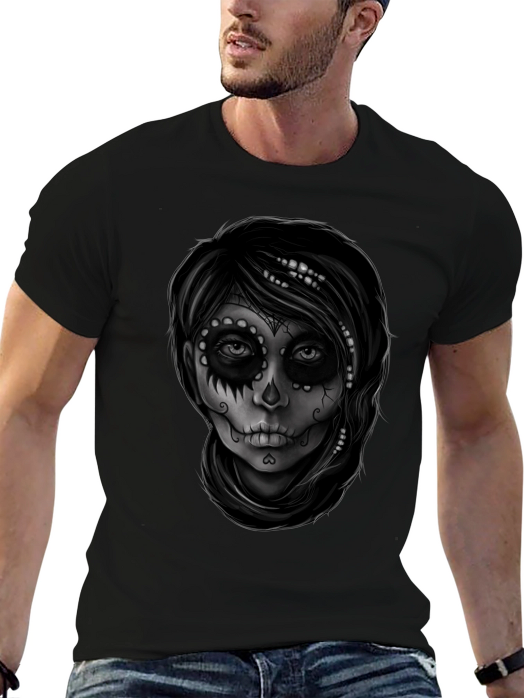 Dia de los Muertos Sugar Skull T-Shirt