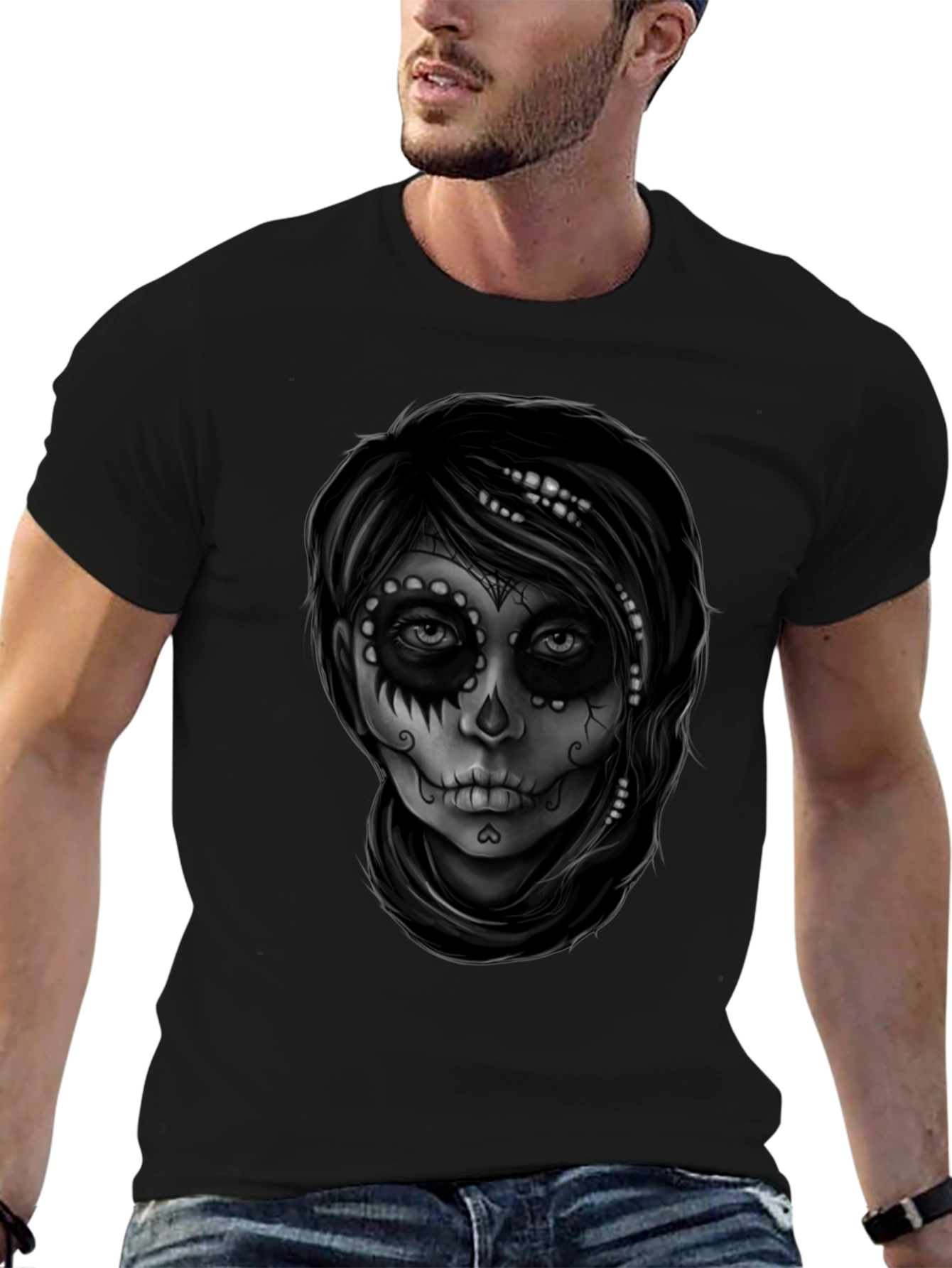 Dia de los Muertos Sugar Skull T-Shirt