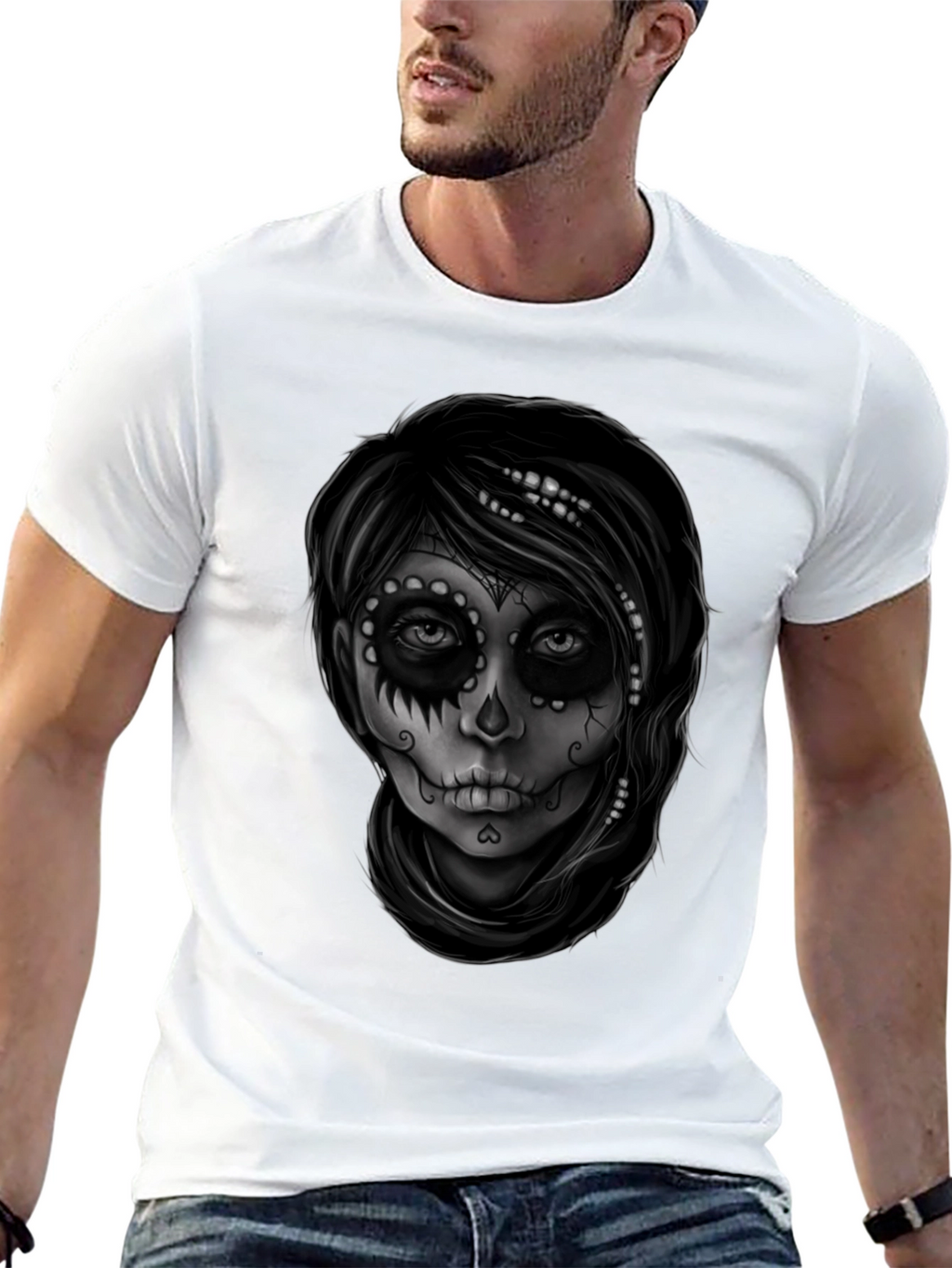 Dia de los Muertos Sugar Skull T-Shirt