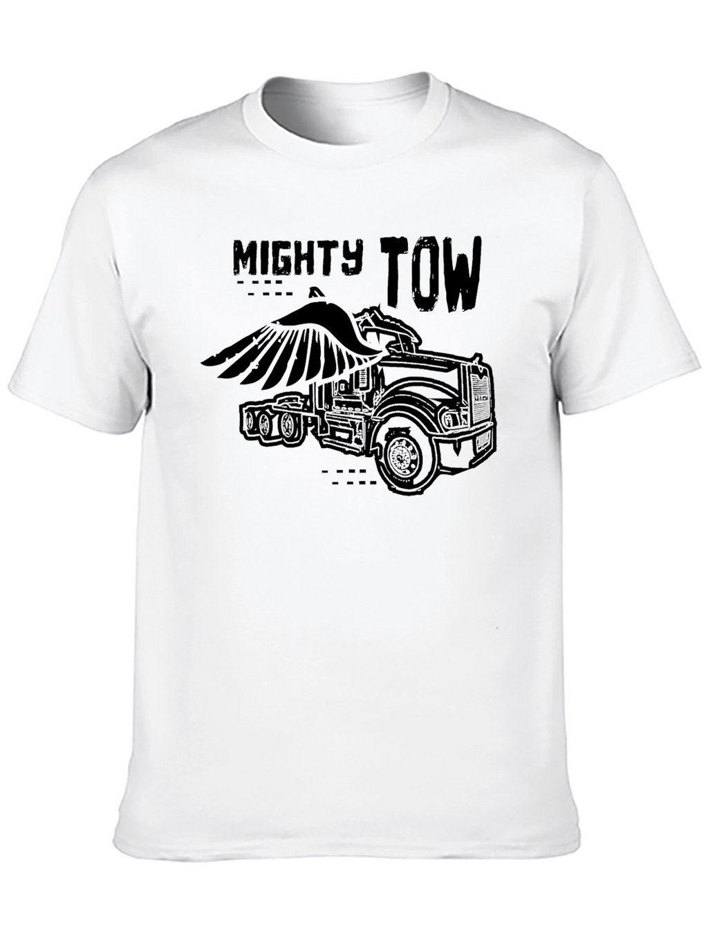 Mighty Tow Truck Graphic T-Shirt
