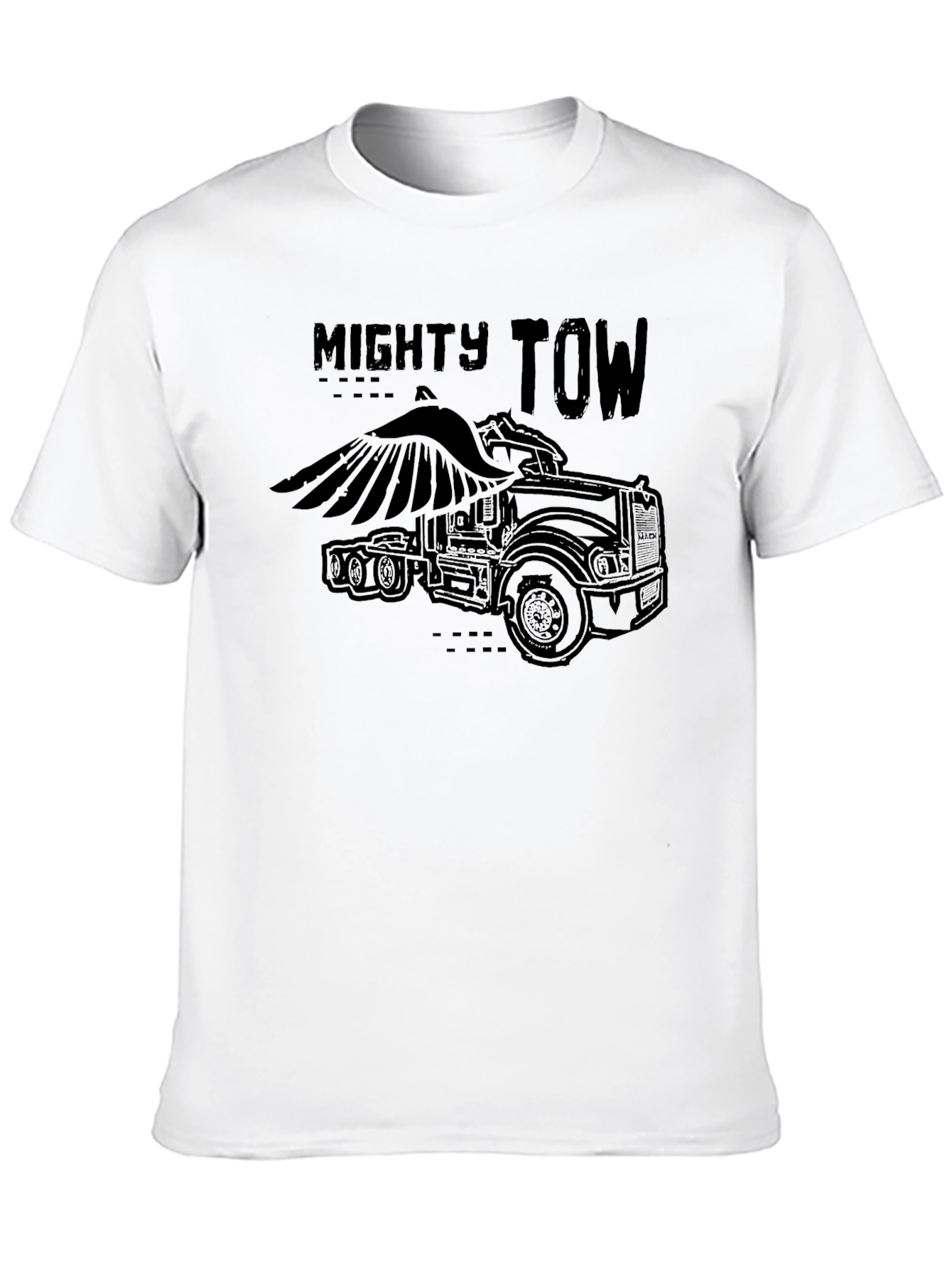 Mighty Tow Truck Graphic T-Shirt