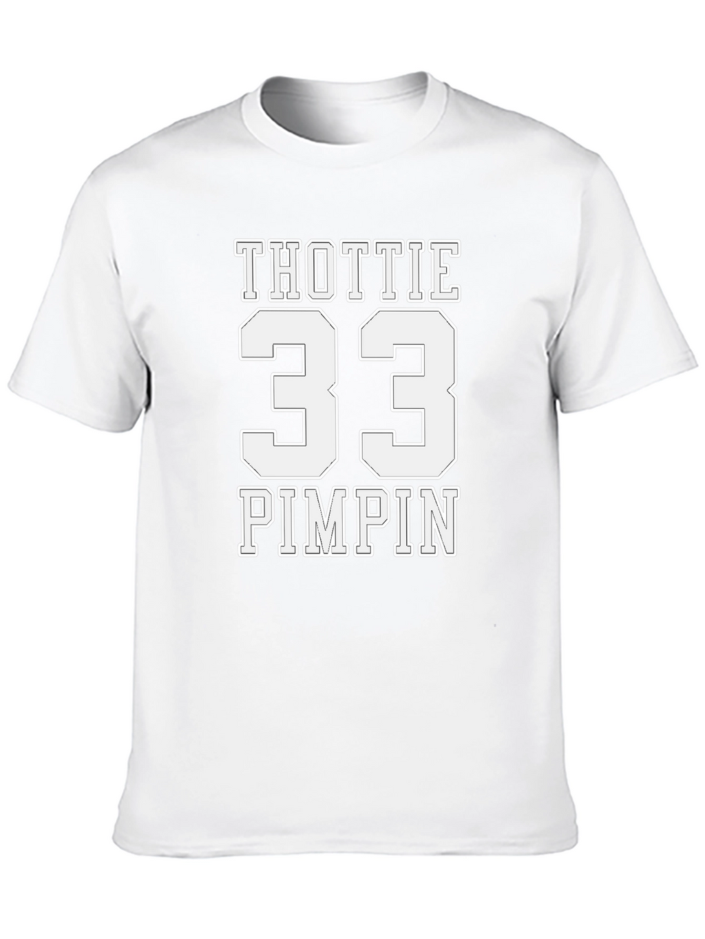 Thottie 33 Pimpin Black T-Shirt