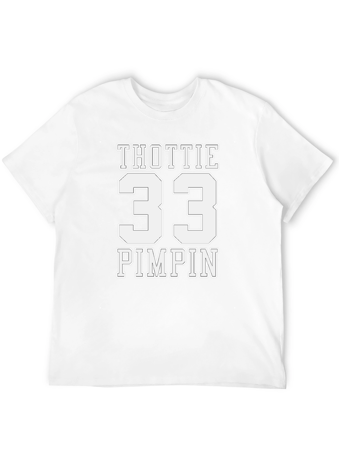 Thottie 33 Pimpin Black T-Shirt
