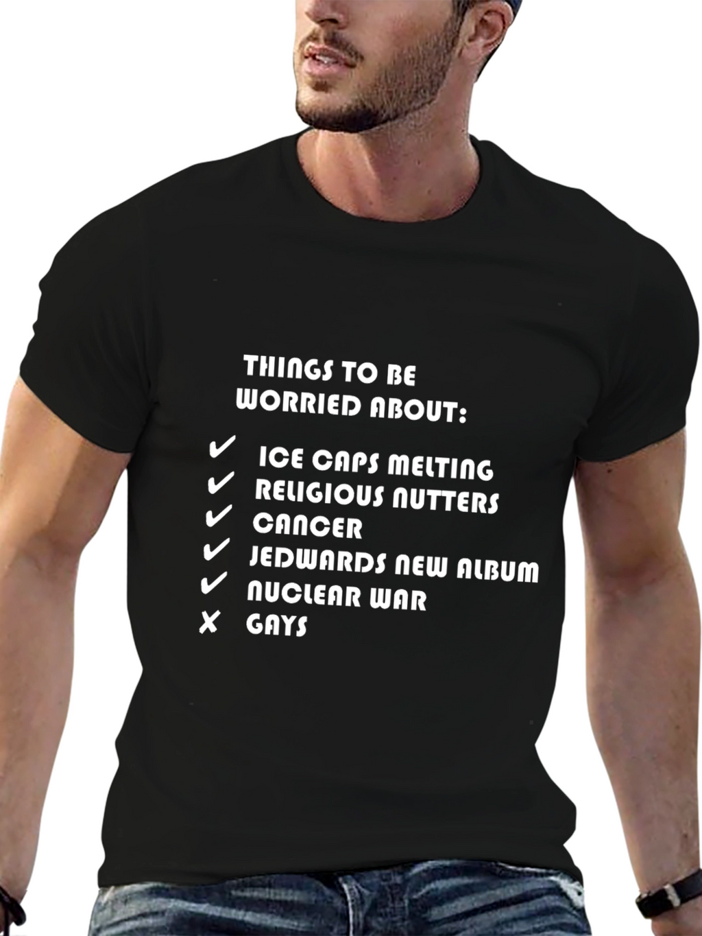Things to Be Worried About Graphic T-Shirt