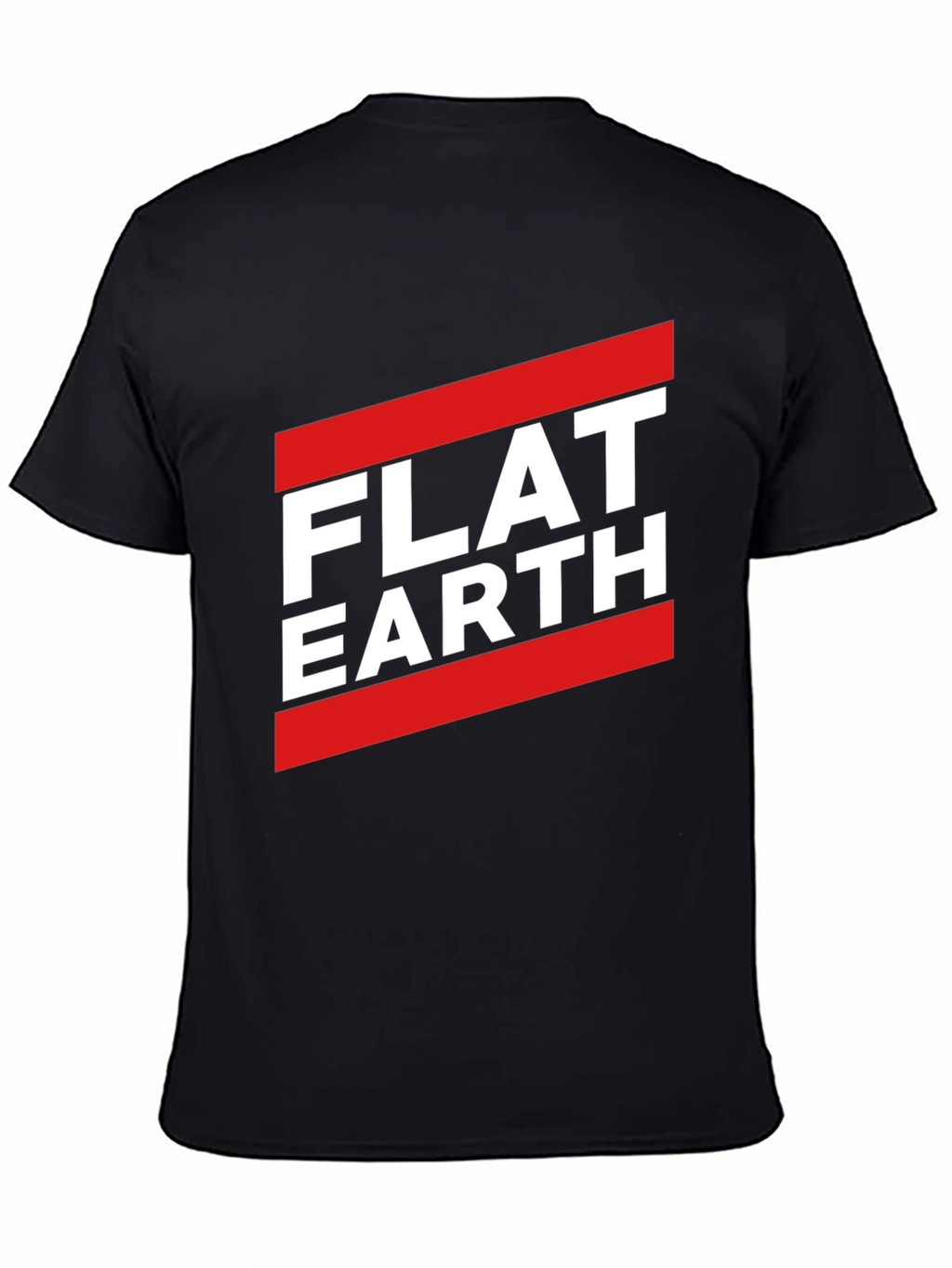 Flat Earth Graphic Tee - Conspiracy Theory T-Shirt