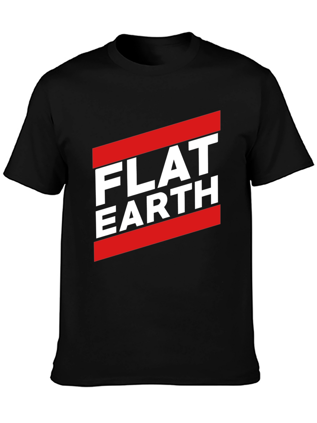 Flat Earth Graphic Tee - Conspiracy Theory T-Shirt