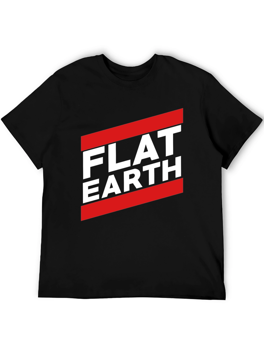 Flat Earth Graphic Tee - Conspiracy Theory T-Shirt