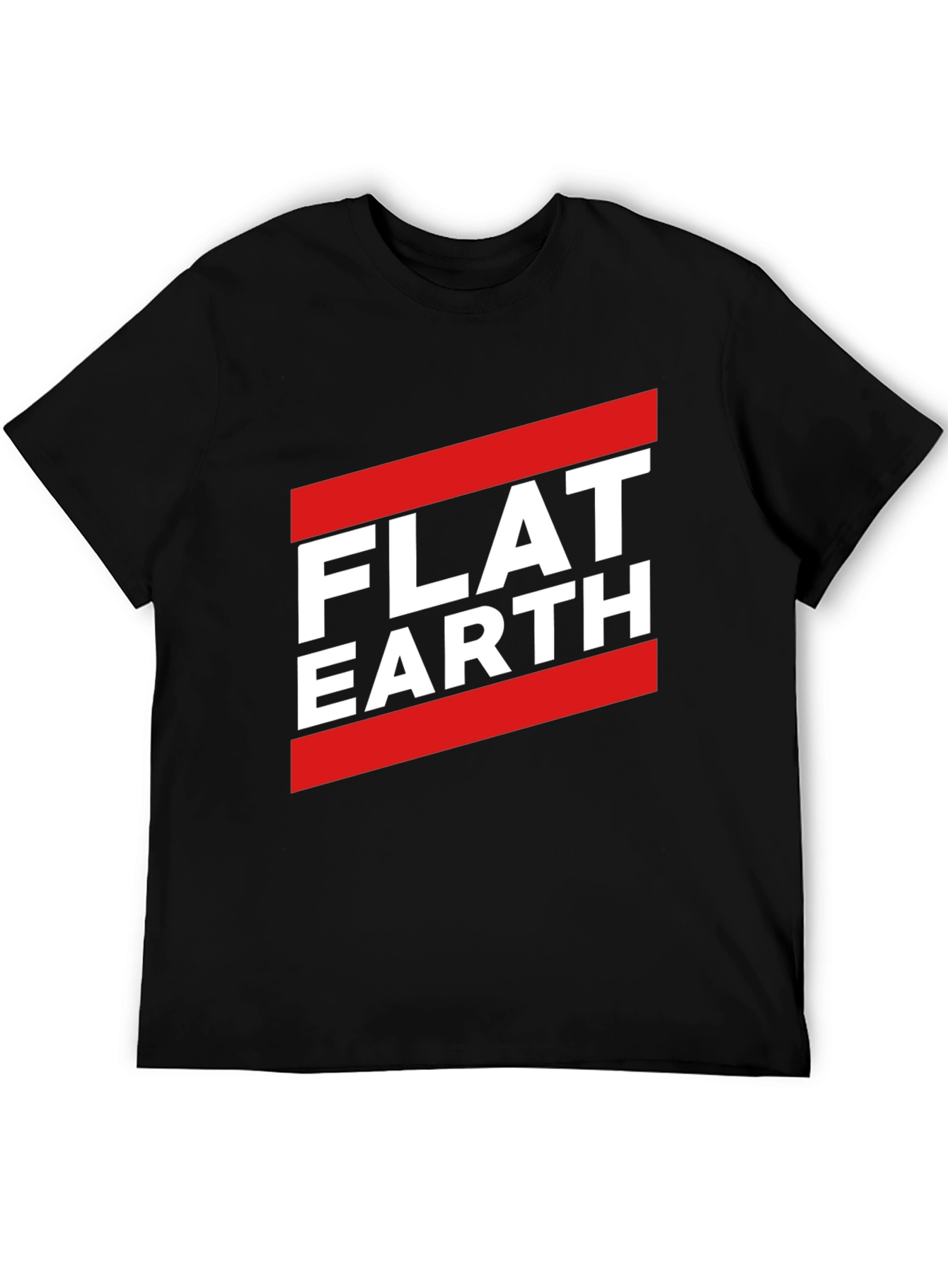 Flat Earth Graphic Tee - Conspiracy Theory T-Shirt