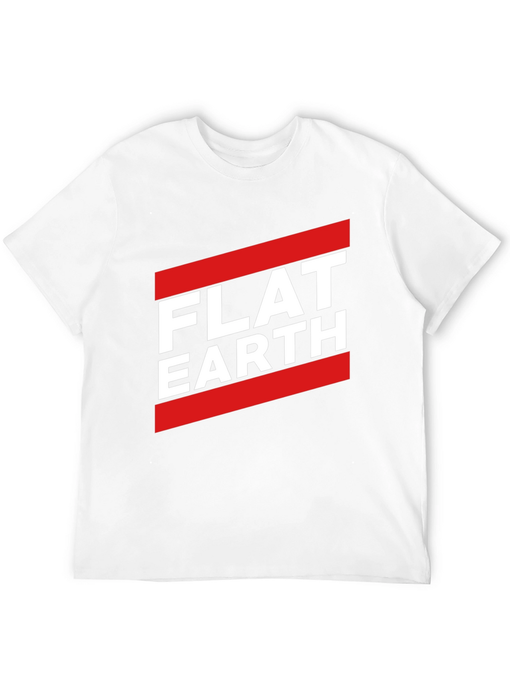 Flat Earth Graphic Tee - Conspiracy Theory T-Shirt
