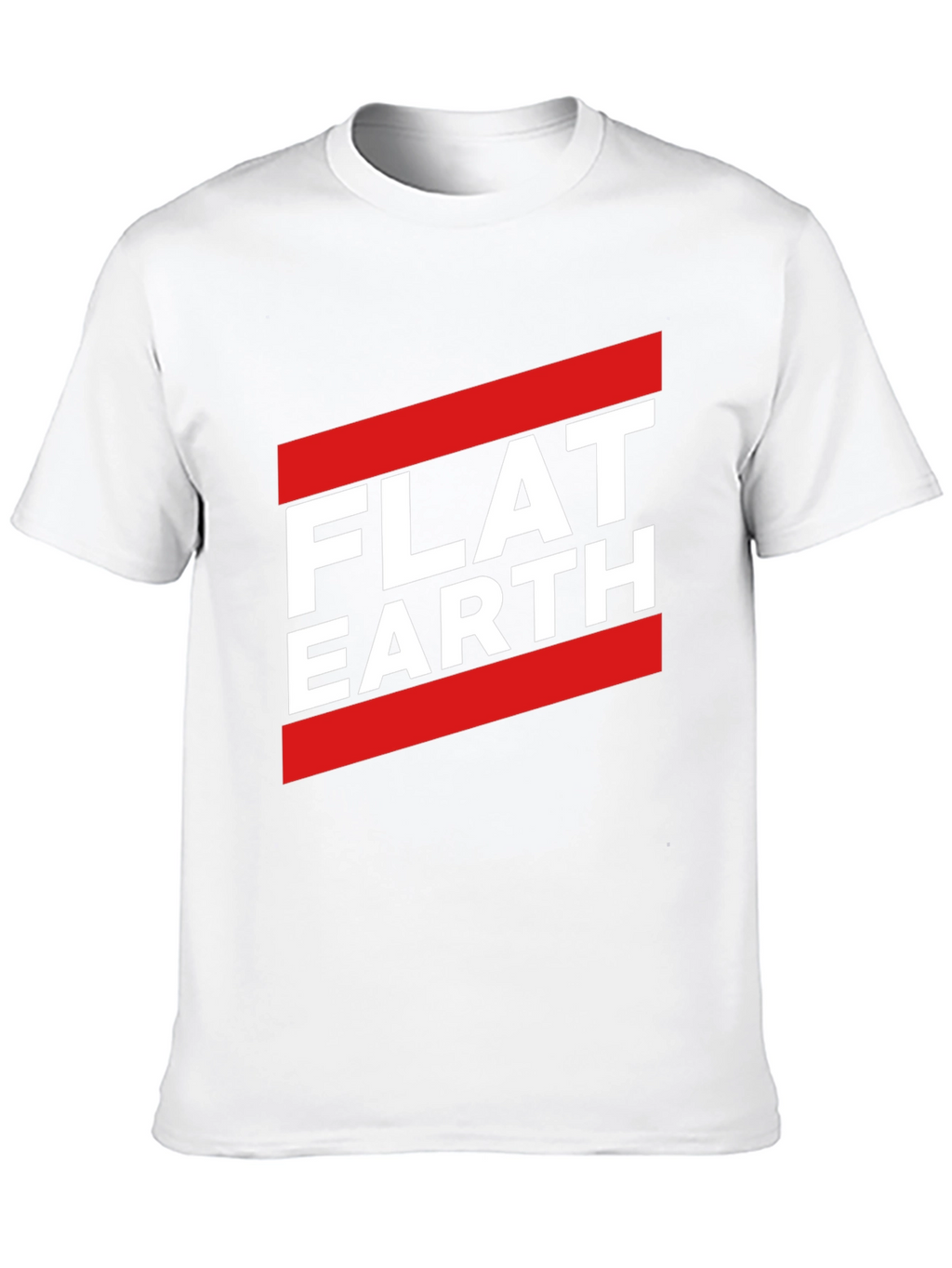Flat Earth Graphic Tee - Conspiracy Theory T-Shirt