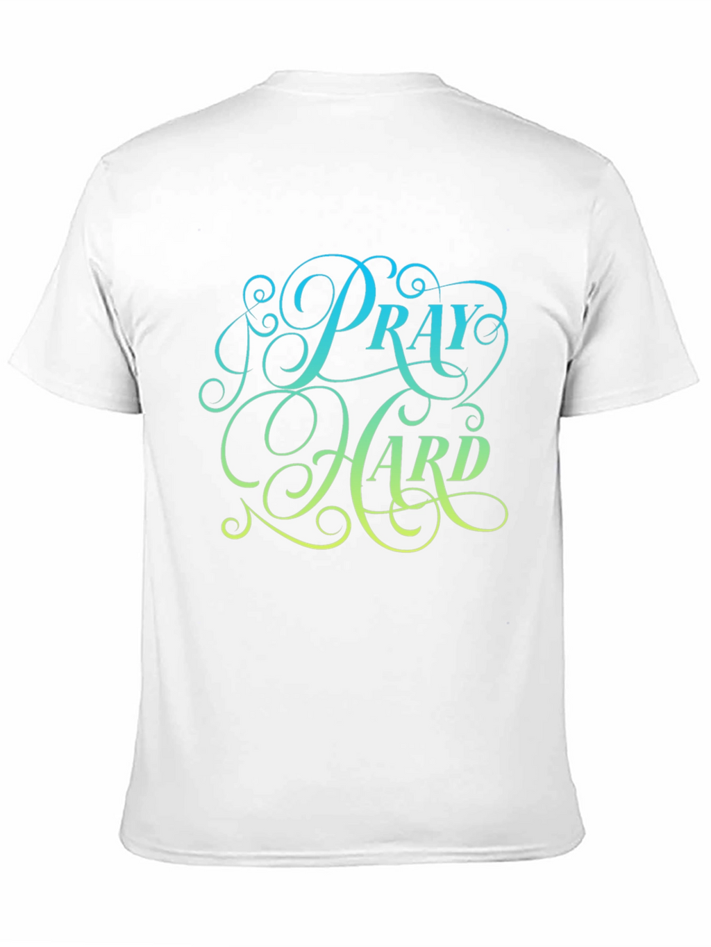 Pray Hard Black Graphic Tee