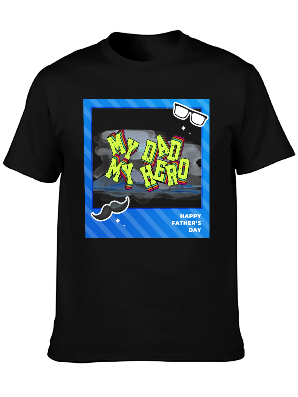 My Dad My Hero T-Shirt Fathers Day Gift