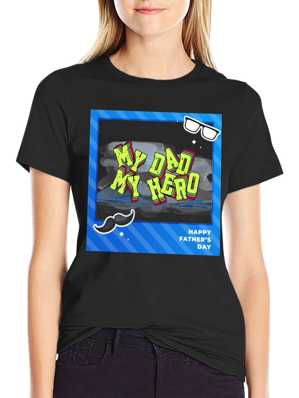 My Dad My Hero T-Shirt Fathers Day Gift