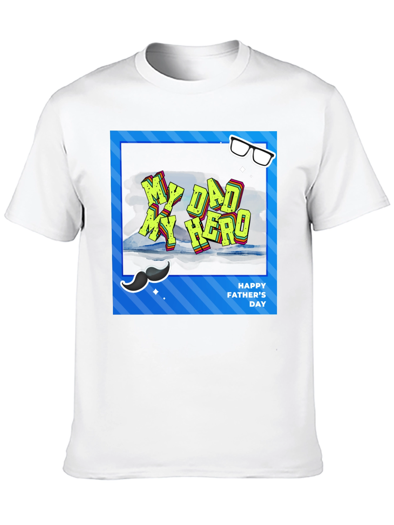 My Dad My Hero T-Shirt Fathers Day Gift