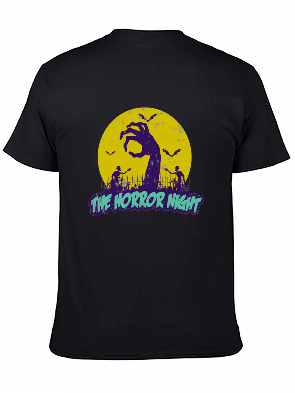 The Horror Night Graphic T-Shirt Halloween Apparel