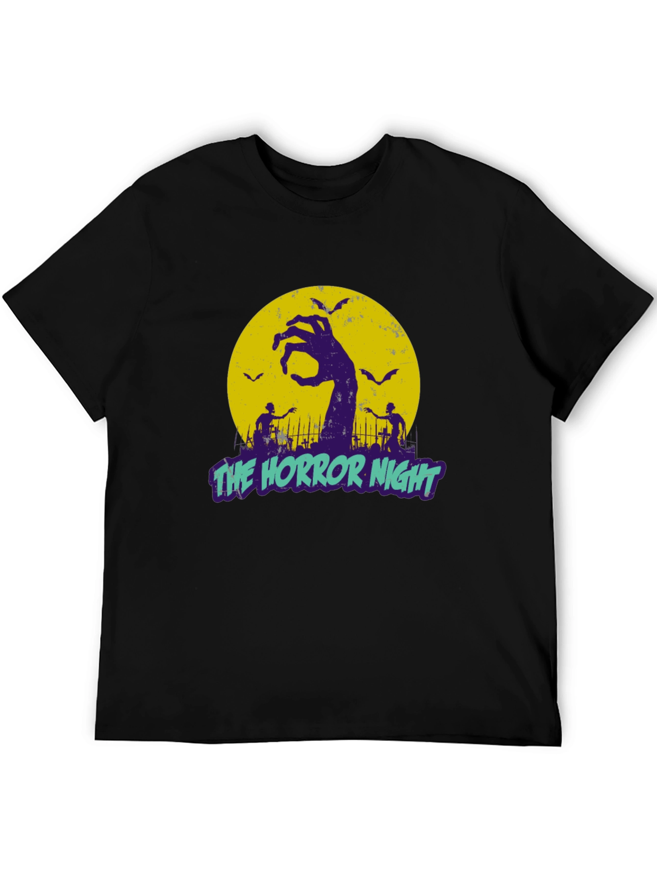 The Horror Night Graphic T-Shirt Halloween Apparel