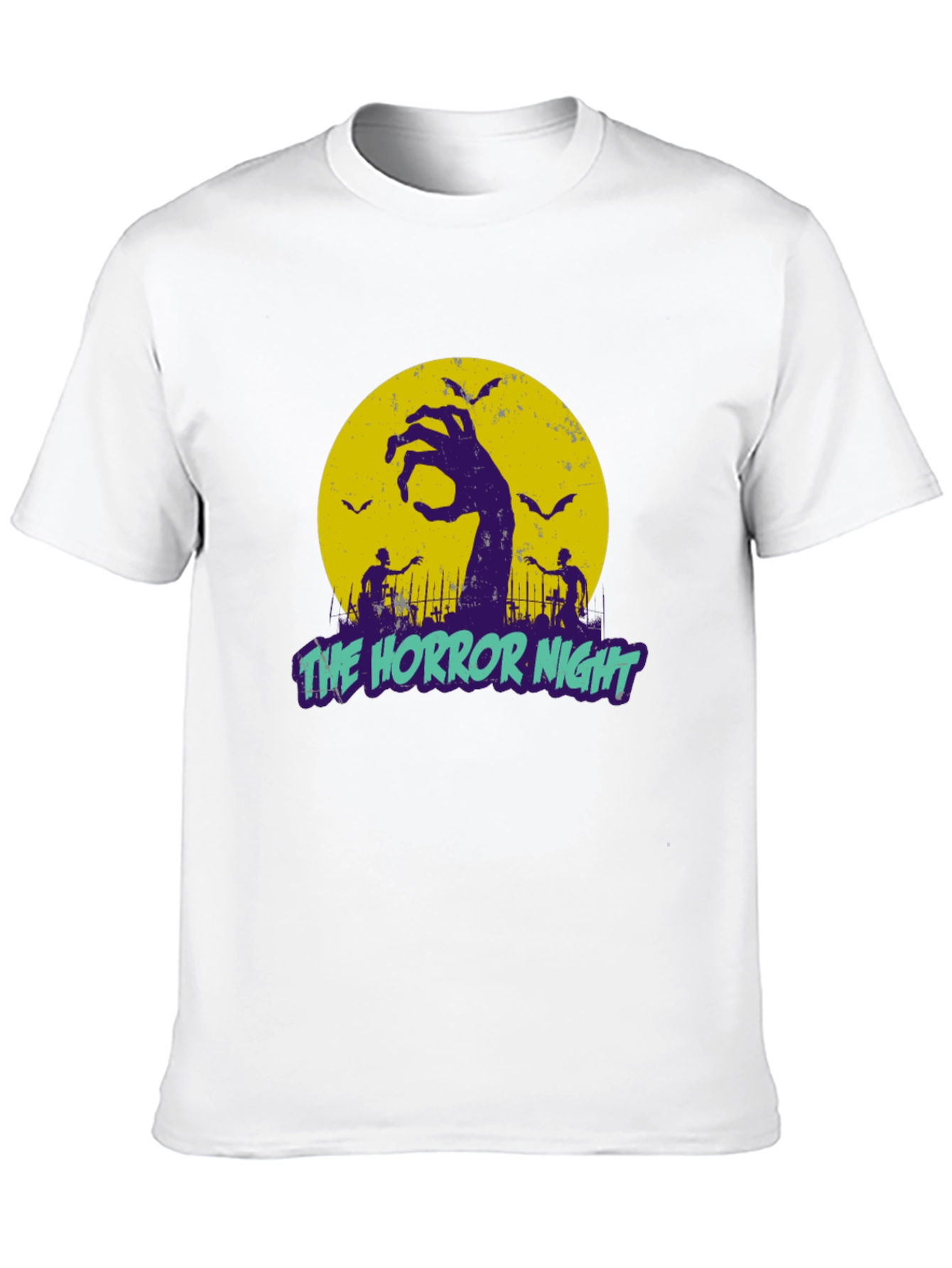 The Horror Night Graphic T-Shirt Halloween Apparel