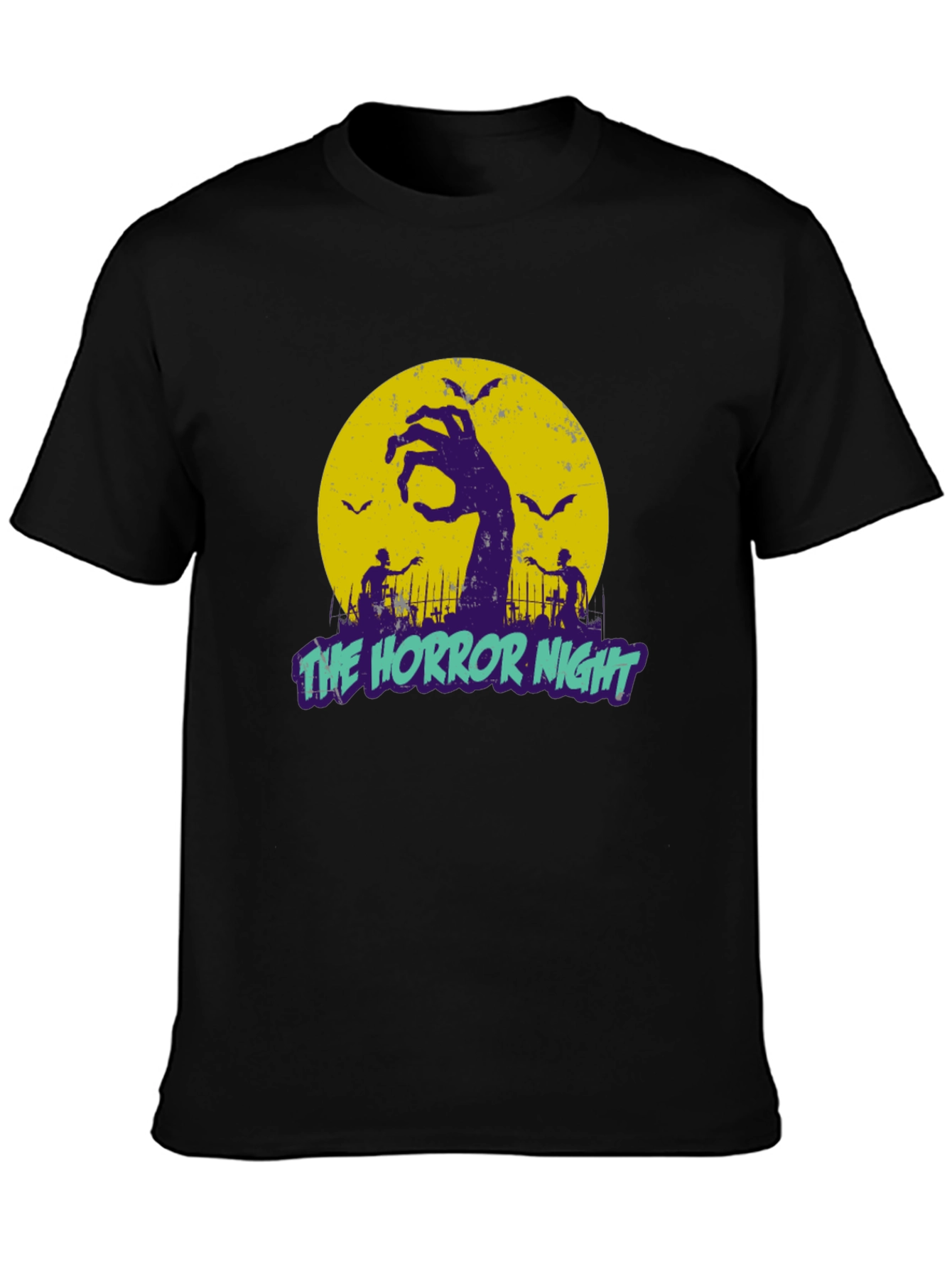 The Horror Night Graphic T-Shirt Halloween Apparel