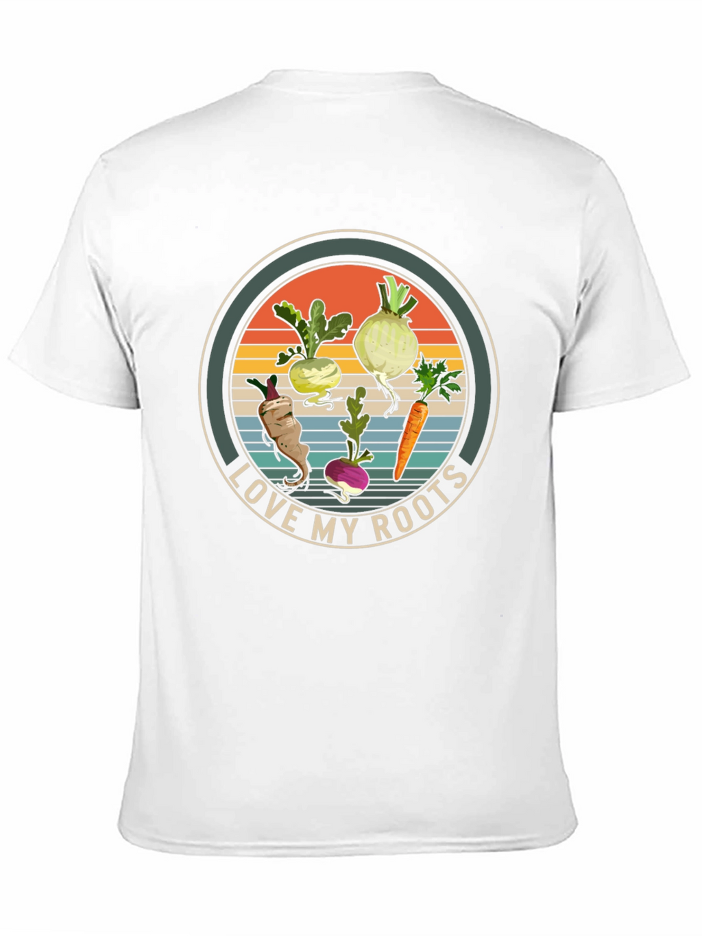 Love My Roots Graphic T-Shirt - Black Cotton Tee