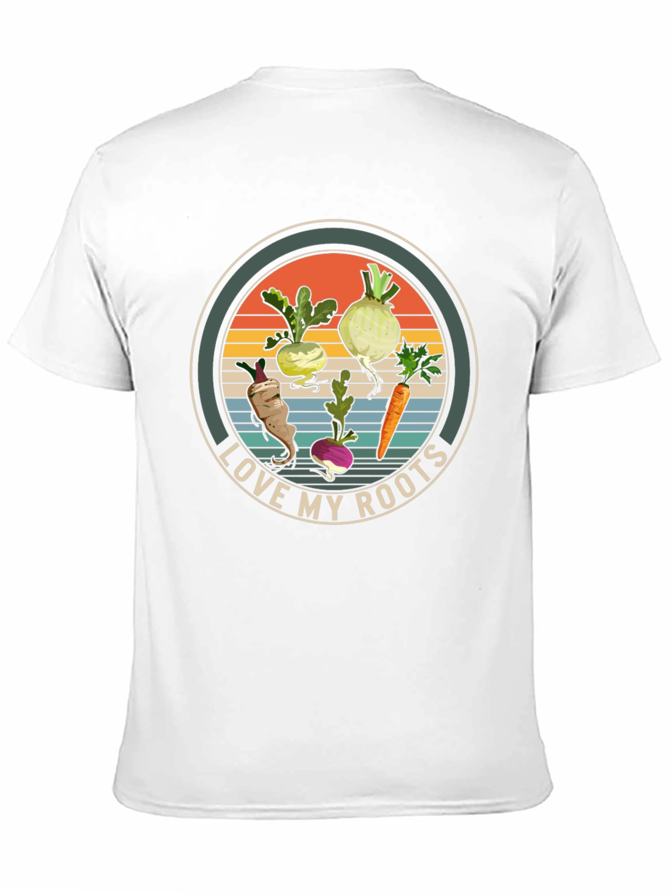 Love My Roots Graphic T-Shirt - Black Cotton Tee