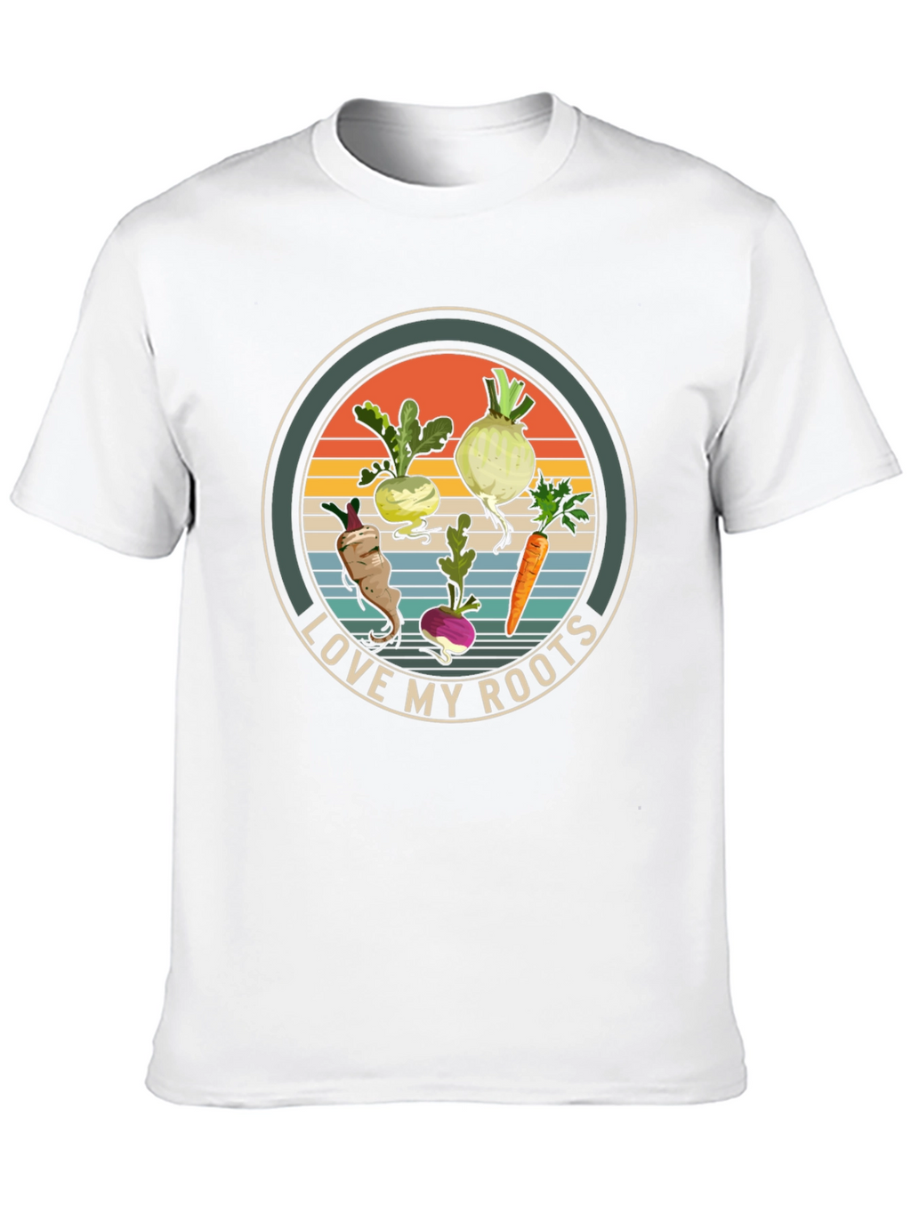 Love My Roots Graphic T-Shirt - Black Cotton Tee
