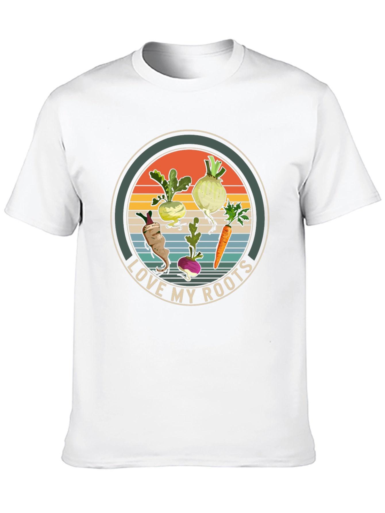Love My Roots Graphic T-Shirt - Black Cotton Tee