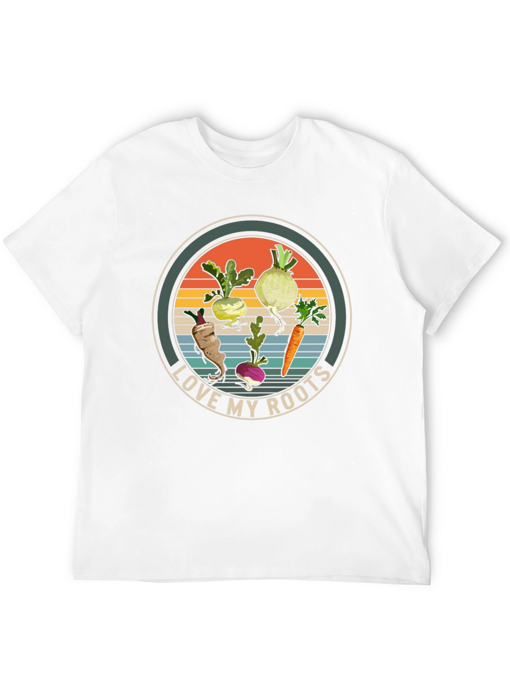 Love My Roots Graphic T-Shirt - Black Cotton Tee