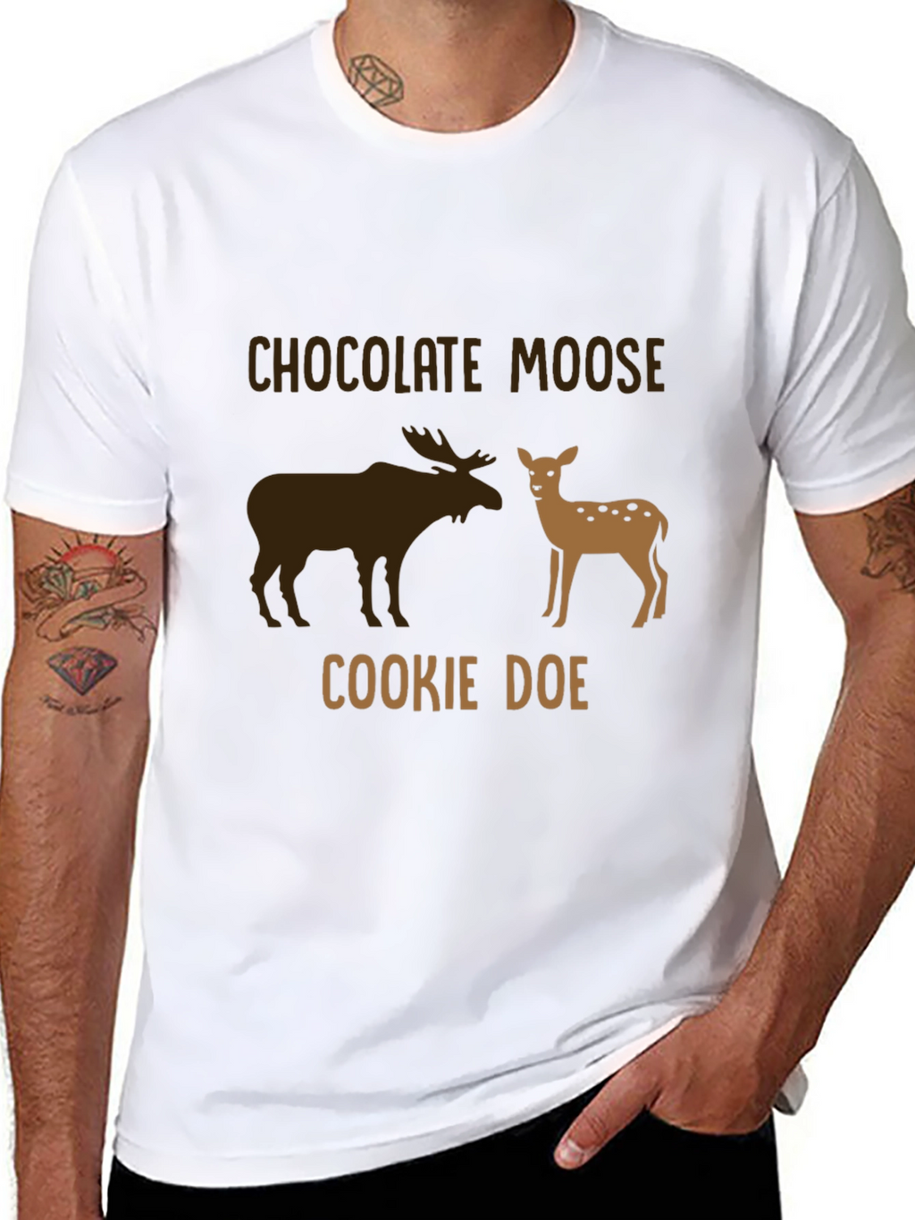 Chocolate Moose Cookie Doe T-Shirt