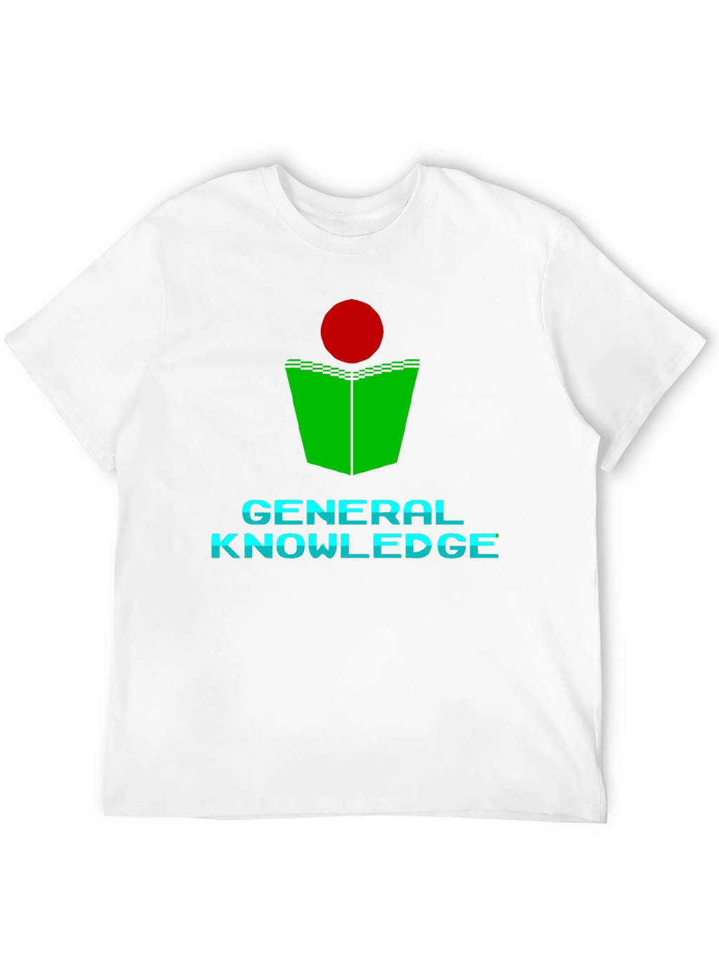 General Knowledge T-Shirt - Green Book Red Dot