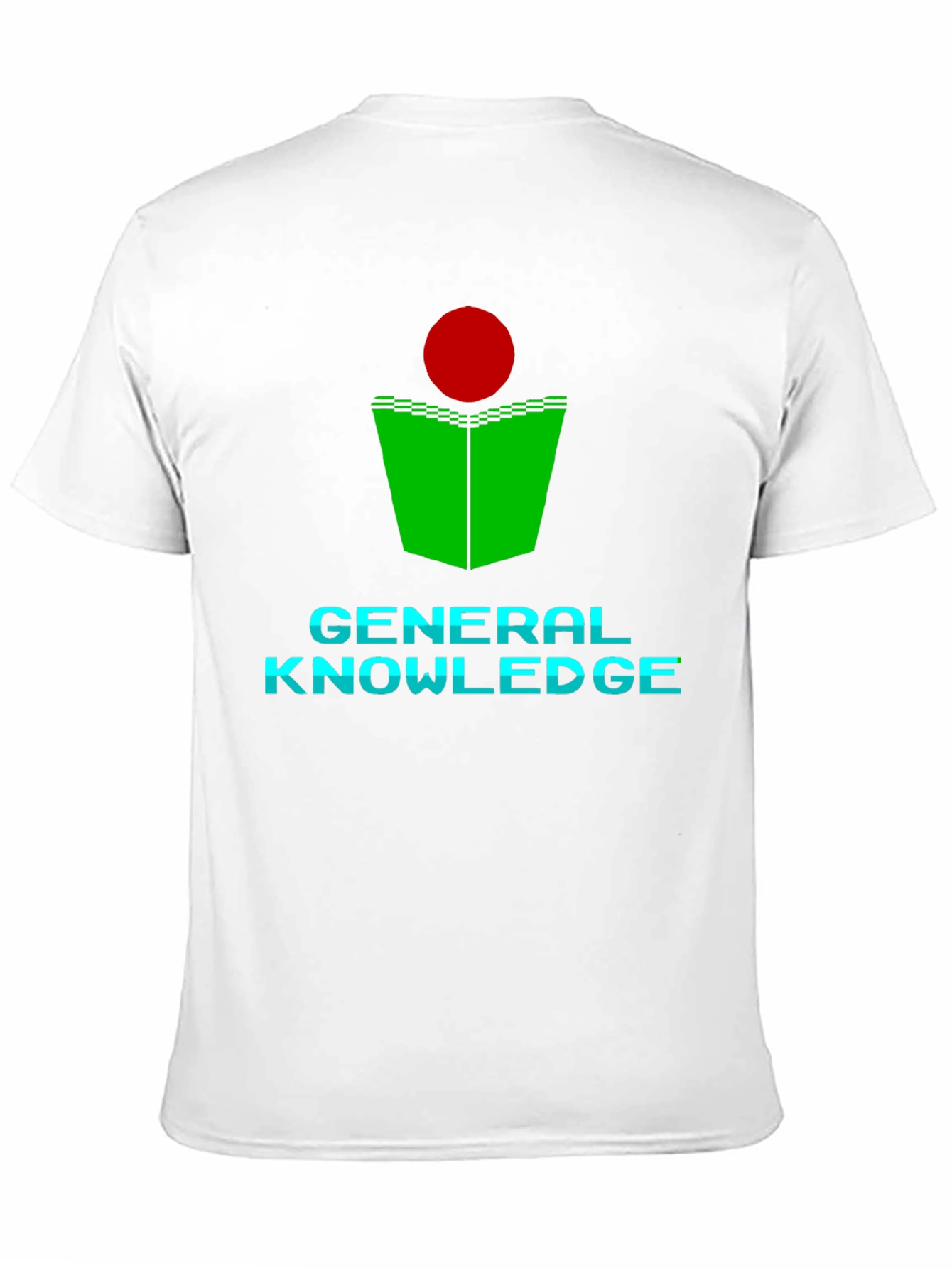 General Knowledge T-Shirt - Green Book Red Dot