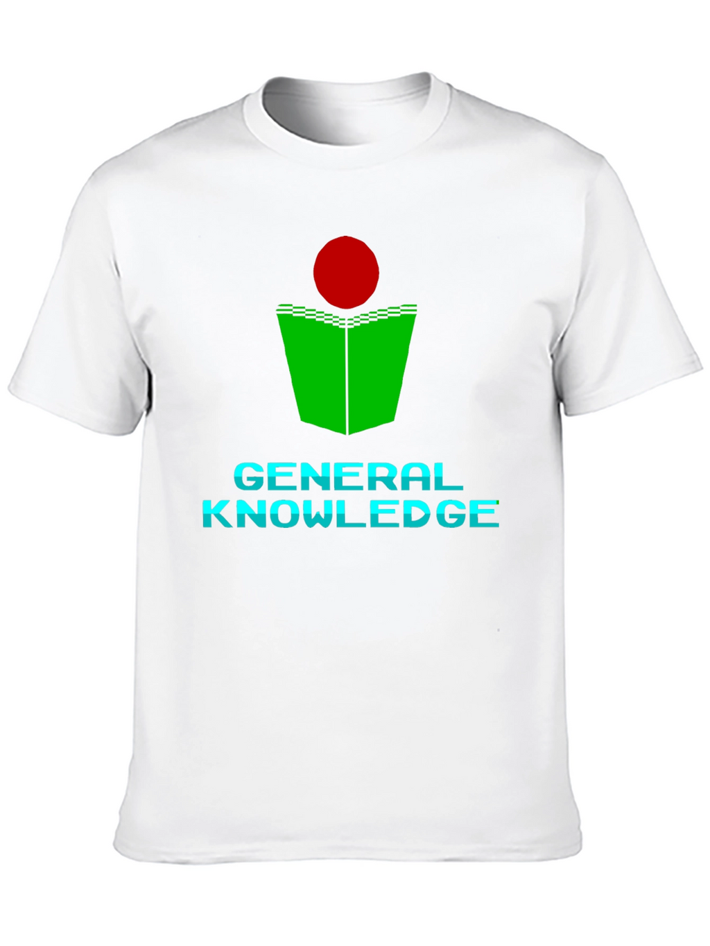 General Knowledge T-Shirt - Green Book Red Dot
