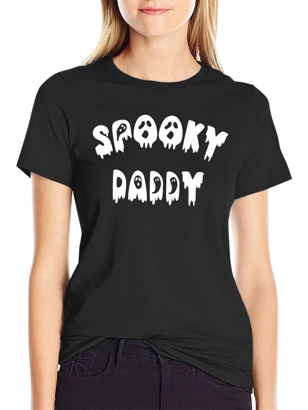 Spooky Daddy Graphic Tee - Halloween Mens T-Shirt