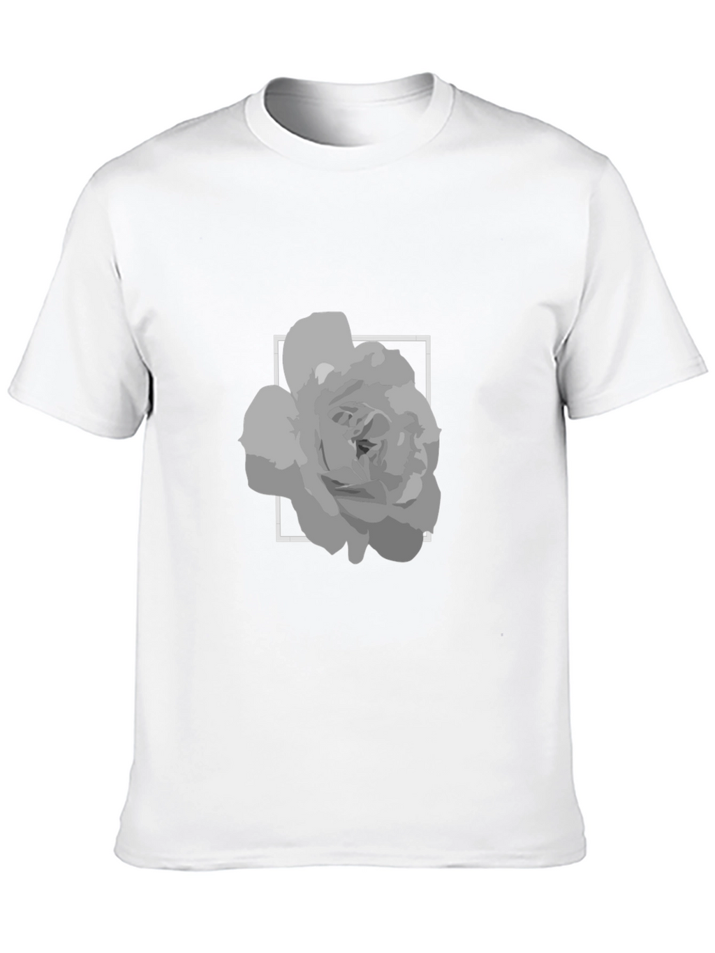 Rose in Square Graphic Tee