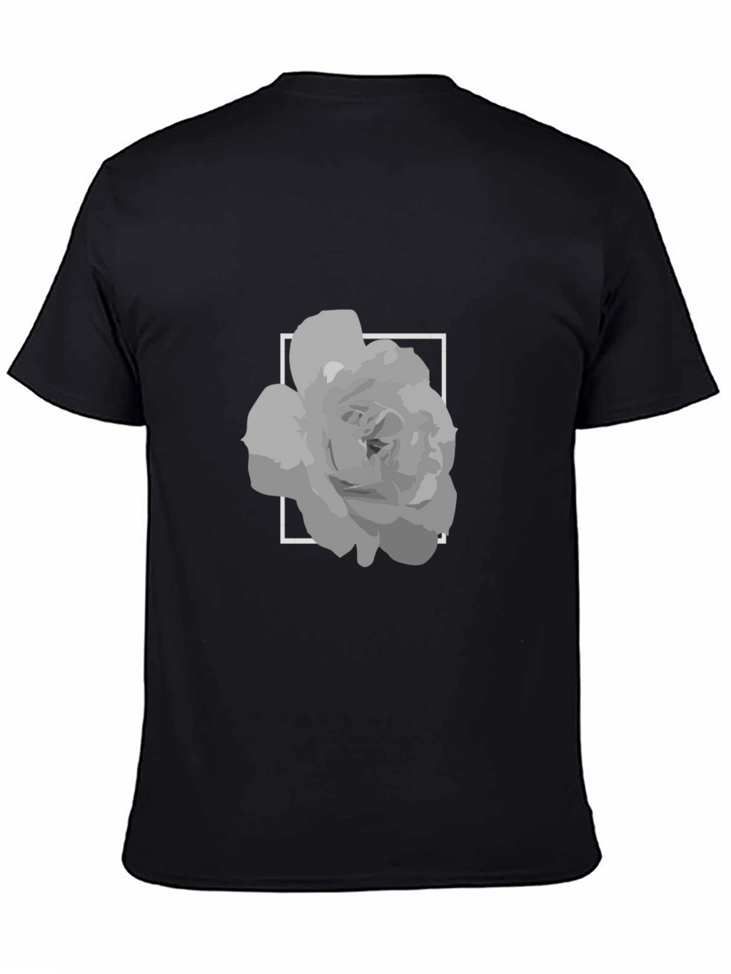 Rose in Square Graphic Tee