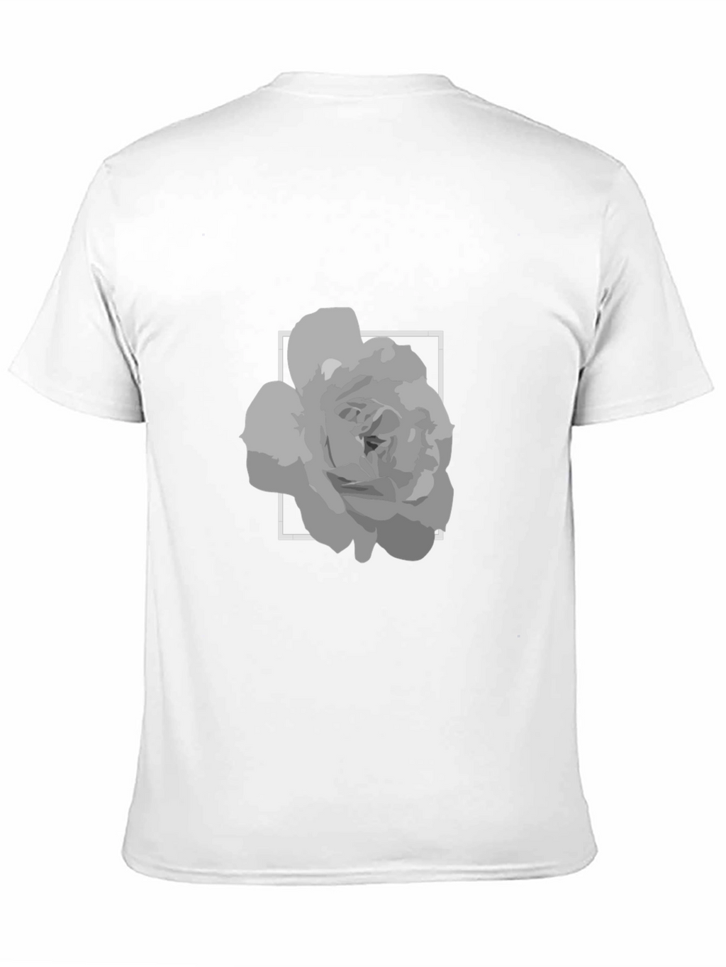 Rose in Square Graphic Tee
