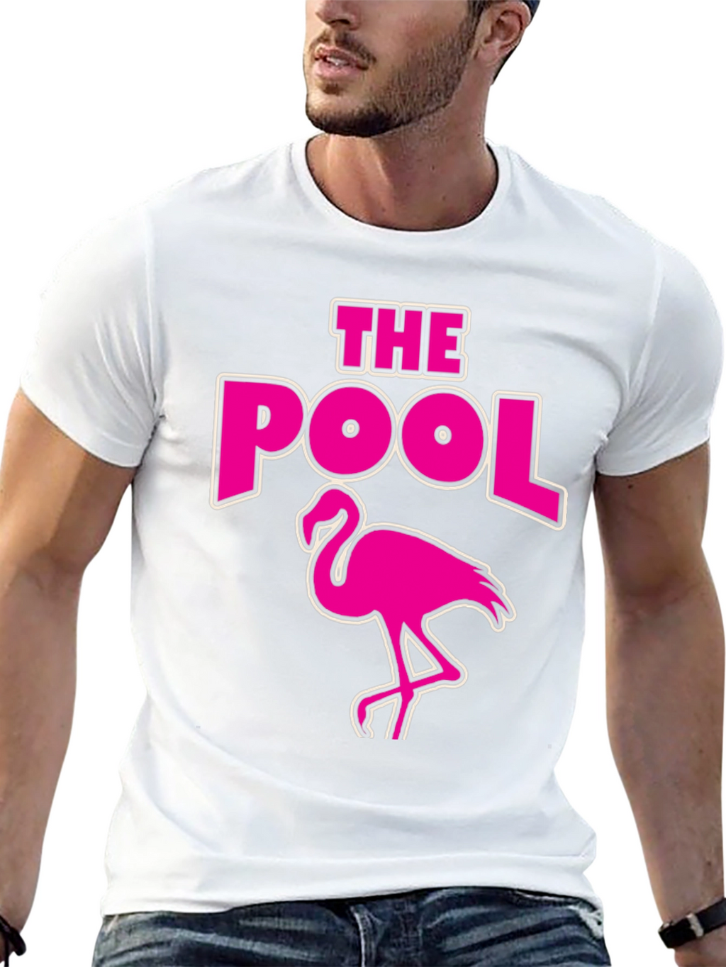 The Pool Flamingo Graphic T-Shirt