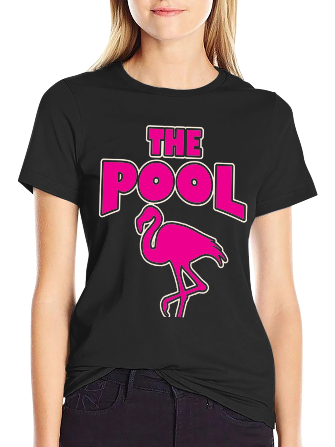 The Pool Flamingo Graphic T-Shirt