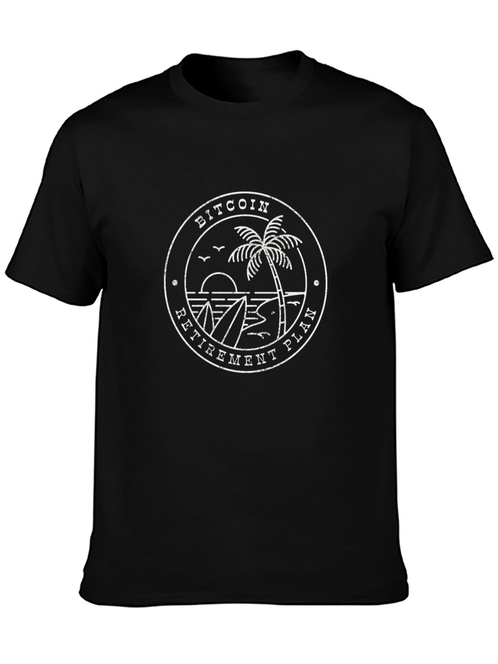 Bitcoin Retirement Plan Graphic Tee